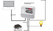 Schemat podłaczenia sterownika do sauny