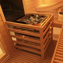 Taurus zamontowany w saunie